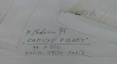  / Komické figury / Milan Chabera