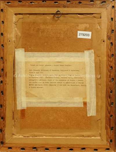  / Nymfa a satyr / Beneš (Benedikt Julius) Knüpfer