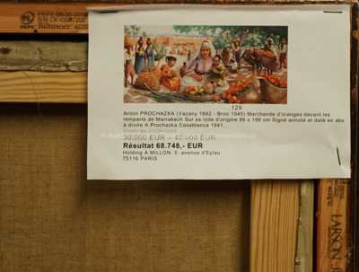  / Květinový trh v Marakeši / Antonín Procházka