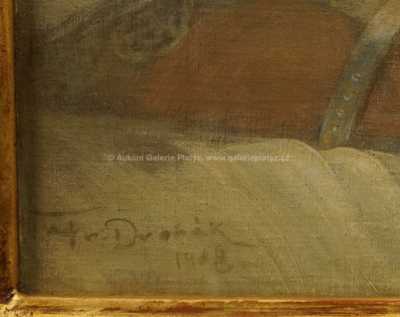  / Dívka v bílých šatech / František Dvořák Brunner