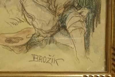  / Vojsko na pochodu / Václav Brožík