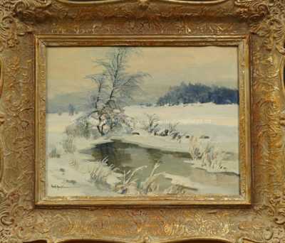 Gustav Porš - Zimní nálada
