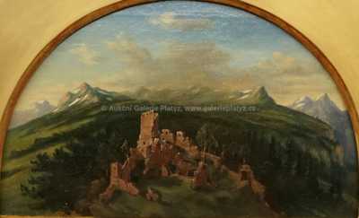  / Trosky hradu na kopci / Karel Liebscher