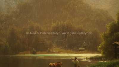  / U alpského jezera / Adolf Chwala