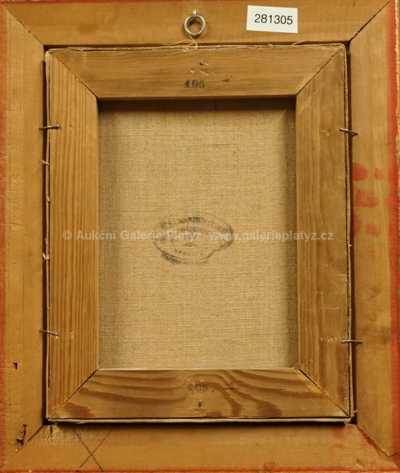  / Portrét dívky v červeném / Jean-Jacques Henner