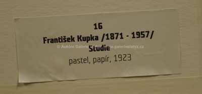  / Studie abstraktní kompozice / František Kupka