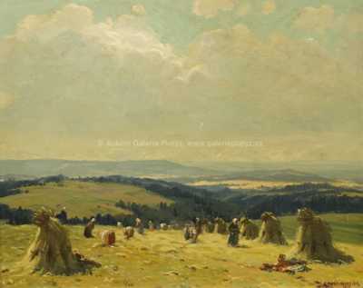  / Při žních / František Daněk - Sedláček