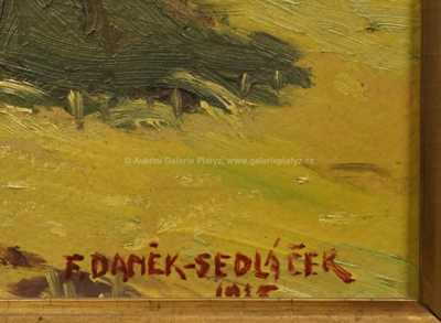  / Při žních / František Daněk - Sedláček