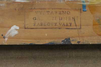  / Před výkladní skříní / Karel Souček (Bor)