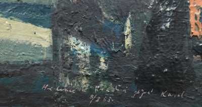  / Před výkladní skříní / Karel Souček (Bor)