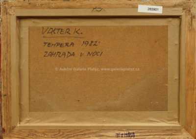  / Zahrada v noci / Karel Valter