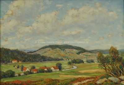  / Říčka v krajině / Ota Bubeníček