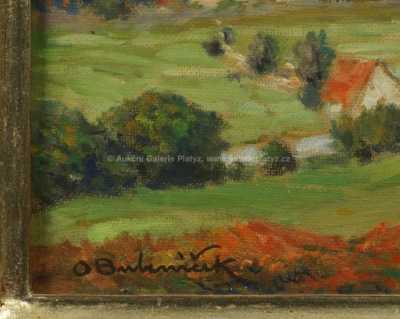  / Říčka v krajině / Ota Bubeníček