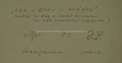  / Sen o řádu v neřádu / J.S. Jaroslav Šolc