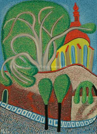  / Platan na Velkopřevorském náměstí / Karel Chaba 