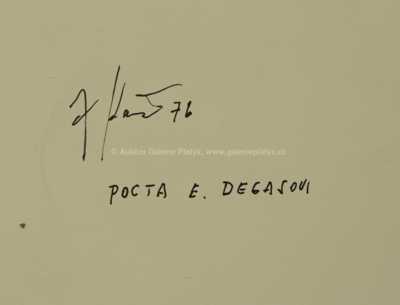  / Pocta E. Degasovi / Jiří Kolář