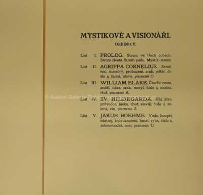  / Mystikové a Visionáři / Josef Váchal