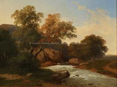  / Potok pod skalou /   Neznačeno