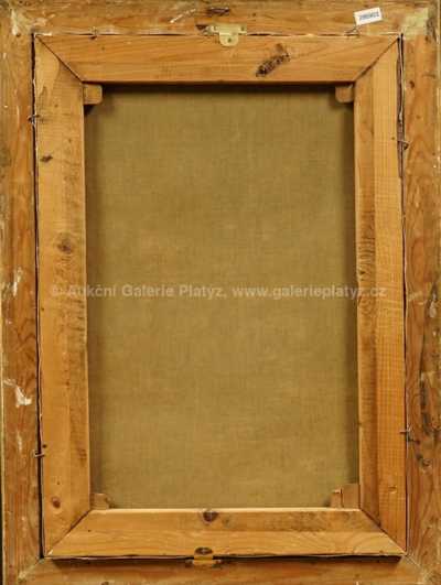  / Sedící žena v interiéru / Jaroslav Čermák