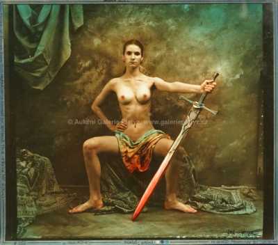Jan Saudek - Sword