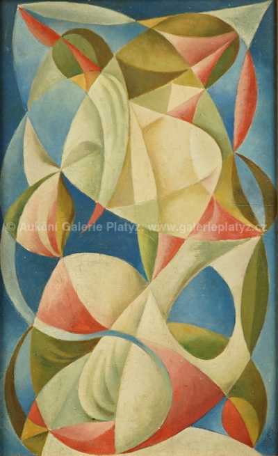  / Abstraktní tvary / Jaroslav Veris (Zamazal)