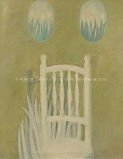  / Bílá židle / Vladimír Komárek