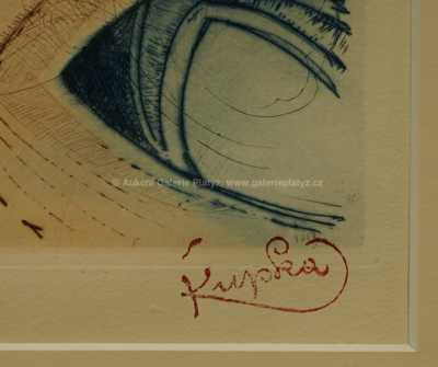  / Studie dvoubarevné fugy / František Kupka