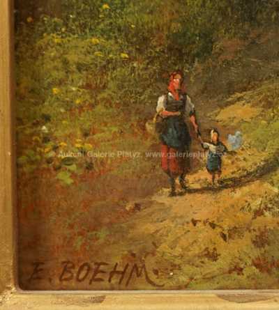  / Pod rozkvetlým stromem / Eduard Boehm