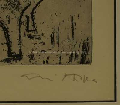  / Ženský akt v lenošce / Emil Filla