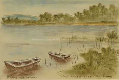  / Bárky na rybníku / Jan  Zrzavý