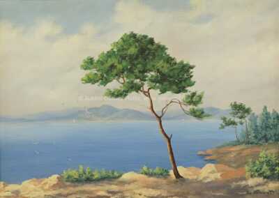  / Chorvatské pobřeží / Alois Kohout (Lecoque)