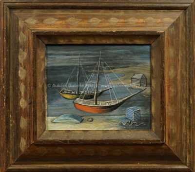 Jan Zrzavý - Bárky u pobřeží