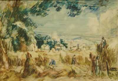  / Na poli / Vilém (Willi) Nowak