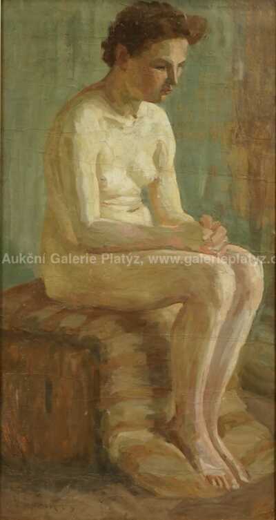  / Studie aktu / Václav Špála