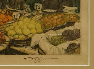  / Tržiště na Staroměstském náměstí / František Tavík Šimon