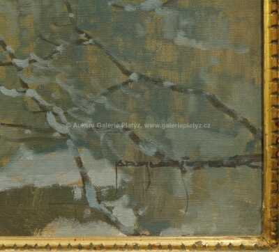  / Praha v zimě / Jaroslav Šetelík