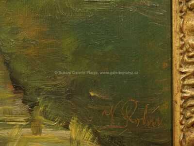  / Bouře nad krajinou / Viktor  Rolín