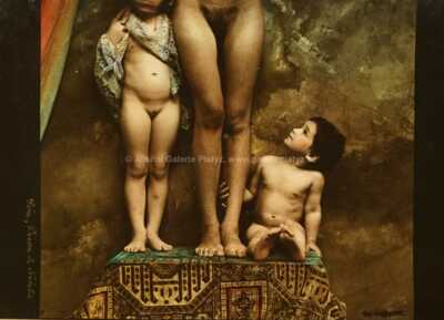  / Sára, Diana a Natálie / Jan Saudek