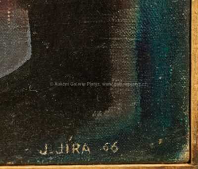  / Obraz s rybou / Josef Jíra