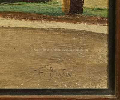  / Horská krajina s viaduktem / Ferdiš Duša