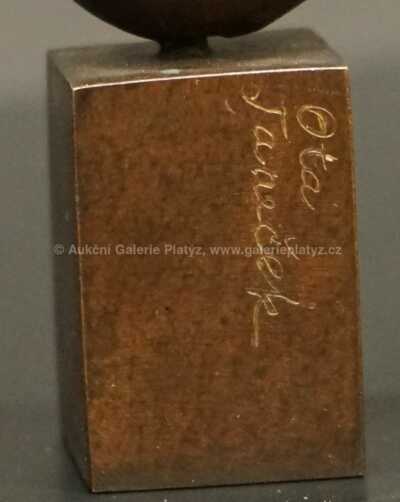  / Bronzový ptáček / Ota Janeček