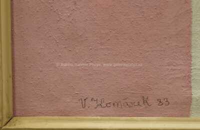  / Zátiší s holubicemi / Vladimír Komárek