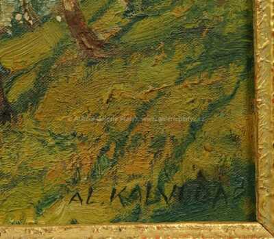  / Potok pod břízami / Alois Kalvoda