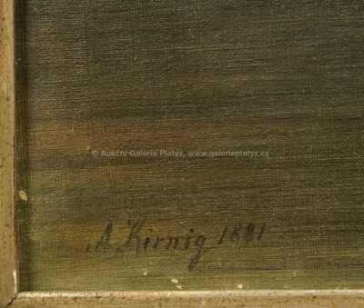  / Hrad u řeky / Alois Kirnig