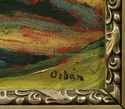  / Kopcovitá krajina / Desiderius Orban