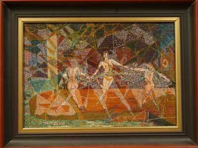   - Obrazový návrh na keramickou mozaiku