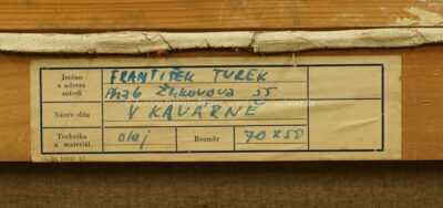  / V kavárně / František  Turek