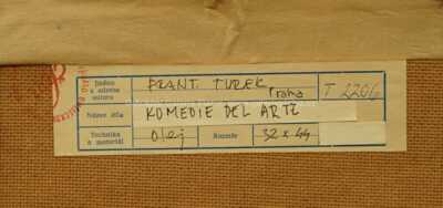  / Komedie del arte / František  Turek