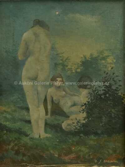  / Noční koupel / Bohumil Stanislav Urban
