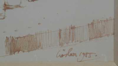  / Skica k francouzským hercům / Josef Liesler